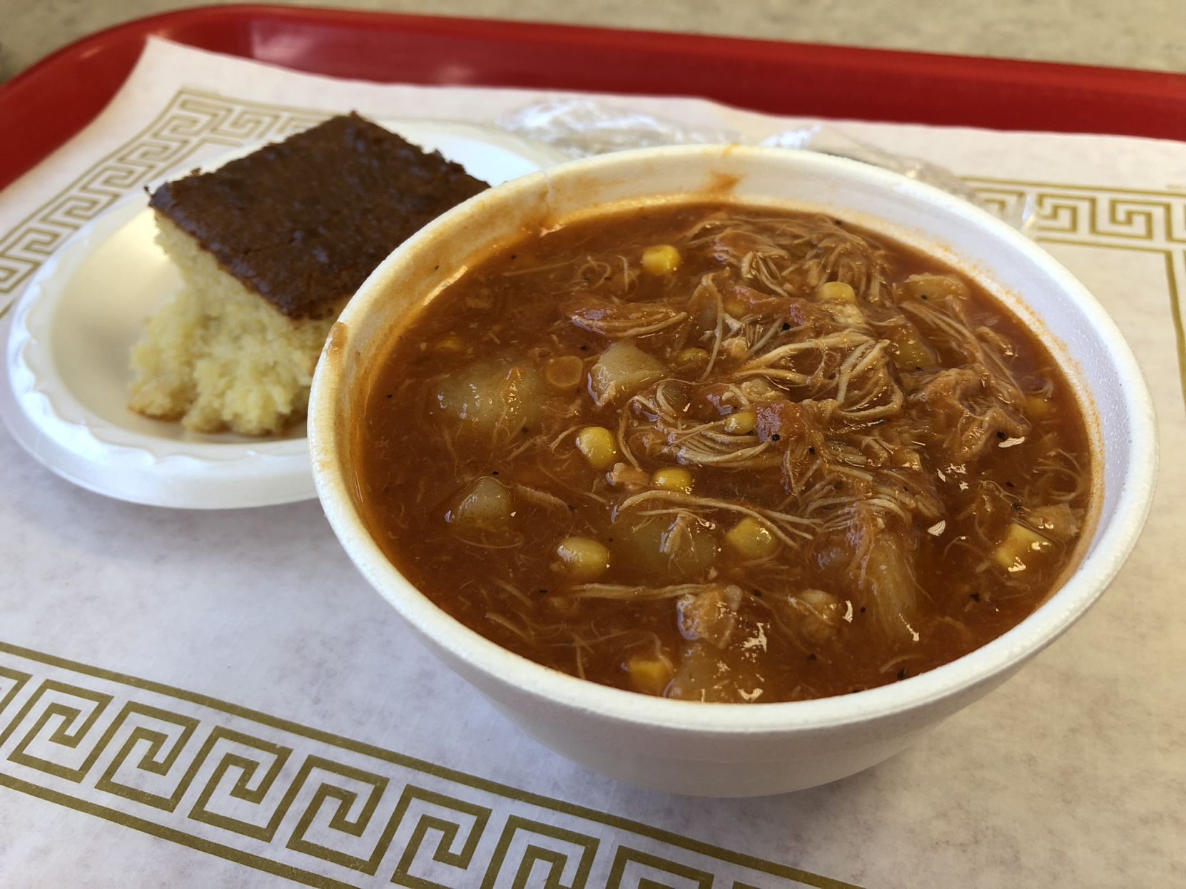 Chicken stew at Whiteford's